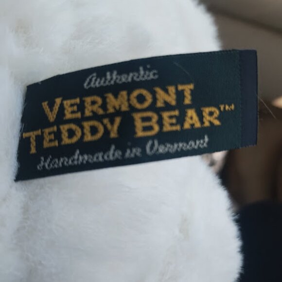 Vintage Vermont Teddy Bear Velvet Alien Face Rare Mask Collectible Jointd 16" - Picture 5 of 15